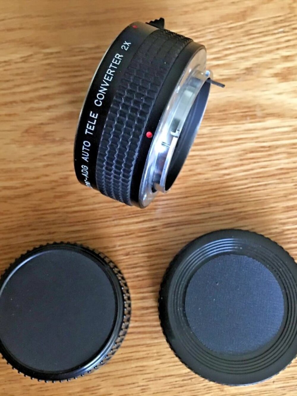 Minolta Albinar-ADG Auto Tele Converter 2x With 2 Caps Excellent